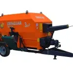 3 m³ Horizontal Double Helix Fixed Feed Machine