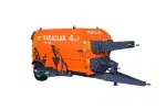 4 m³ Horizontal Double Helix Fixed Feed Machine