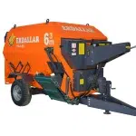6 m³ Horizontal Single Helix Fixed Feed Machine