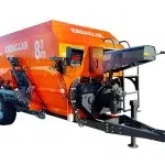 8 m³ Horizontal Double Helix Fixed Feed Machine